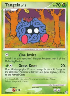 Tangela, Karte 87 aus Epische Begegnungen
