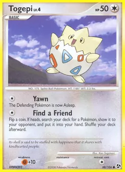Togepi, Karte 88 aus Epische Begegnungen