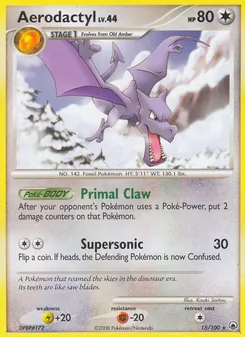 Aerodactyl, Karte 15 aus Majestätischer Morgen