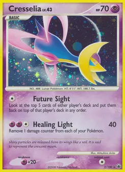 Cresselia, Karte 2 aus Majestätischer Morgen