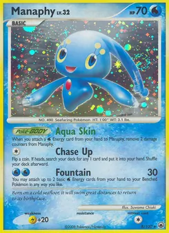 Manaphy, Karte 8 aus Majestätischer Morgen