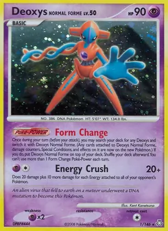 Deoxys Normalform, Karte 1 aus Erwachte Legenden
