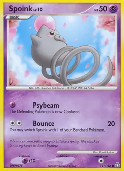 Spoink, Karte 121 aus Erwachte Legenden