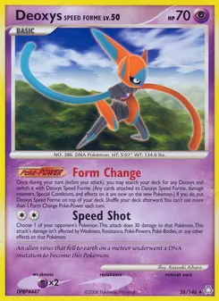 Deoxys Initiativform, Karte 26 aus Erwachte Legenden
