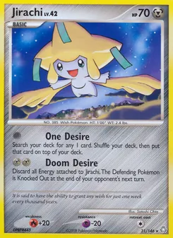 Jirachi, Karte 31 aus Erwachte Legenden