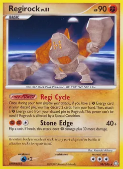 Regirock, Karte 38 aus Erwachte Legenden