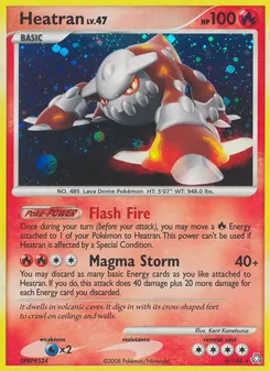 Heatran, Karte 6 aus Erwachte Legenden
