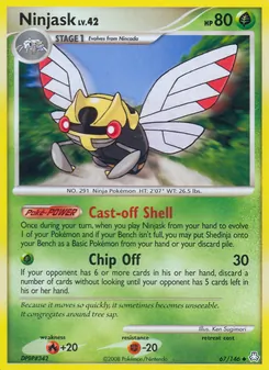 Ninjask, Karte 67 aus Erwachte Legenden