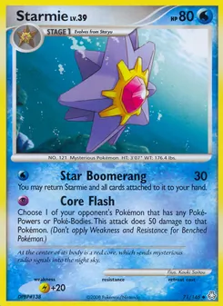 Starmie, Karte 71 aus Erwachte Legenden