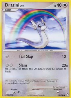 Dratini, Karte 91 aus Erwachte Legenden