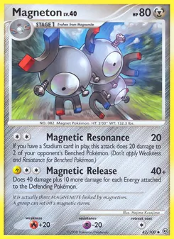 Magneton, Karte 42 aus Sturmtief