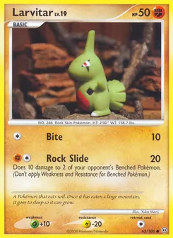 Larvitar, Karte 63 aus Sturmtief