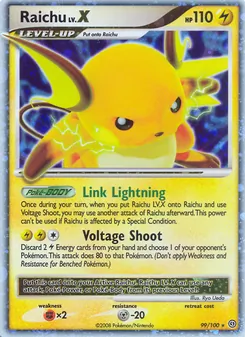 Raichu, Karte 99 aus Sturmtief