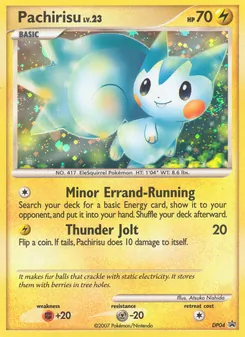 Pachirisu, Karte DP04 aus Promo DP