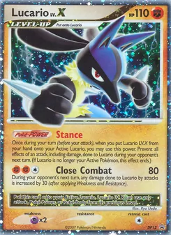 Lucario, Karte DP12 aus Promo DP