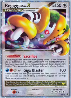Regigigas, Karte DP30 aus Promo DP
