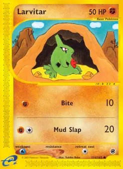 Larvitar, Karte 116 aus Expedition