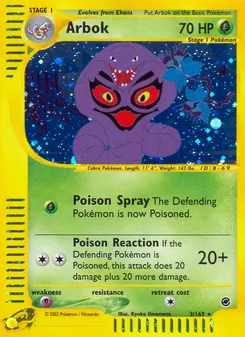 Arbok, Karte 3 aus Expedition