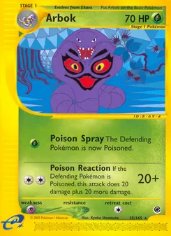 Arbok, Karte 35 aus Expedition