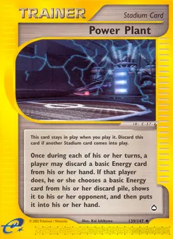 Power Plant, card 139 from Aquapolis