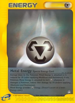 Metal Energy, card 143 from Aquapolis