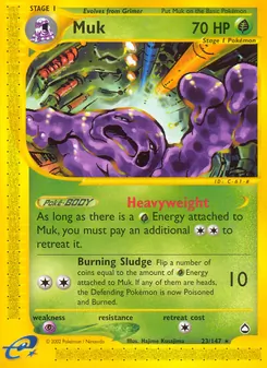 Muk, card 23 from Aquapolis
