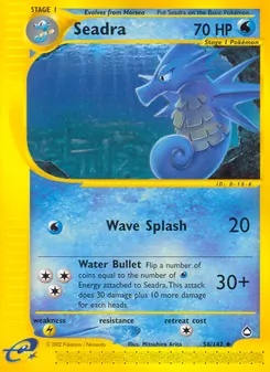 Seadra, card 58 from Aquapolis