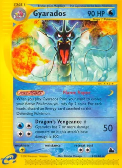 Garados, Karte 11 aus Skyridge