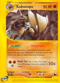 Kabutops, Karte 14 aus Skyridge