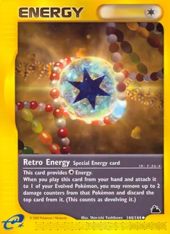 Retro Energie, Karte 144 aus Skyridge