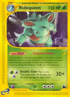 Nidoqueen, Karte 22 aus Skyridge