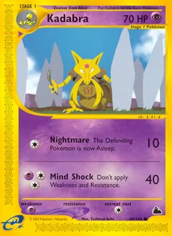 Kadabra, Karte 69 aus Skyridge