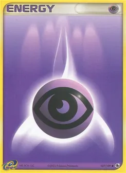 Psychic Energy, card 107 from Ruby & Sapphire