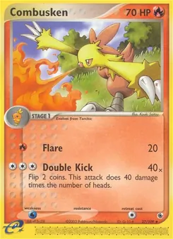 Combusken, card 27 from Ruby & Sapphire