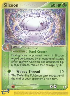 Silcoon, card 43 from Ruby & Sapphire