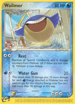 Wailmer, card 48 from Ruby & Sapphire
