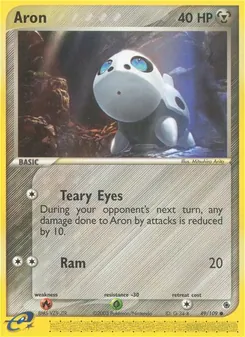 Aron, card 49 from Ruby & Sapphire