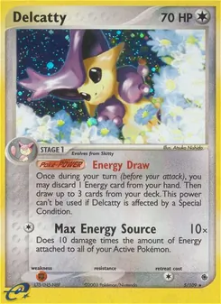 Delcatty, card 5 from Ruby & Sapphire