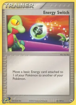 Energy Switch, card 82 from Ruby & Sapphire
