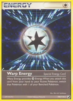 Warp Energy*, Karte 100 aus EX Verborgene Mächte