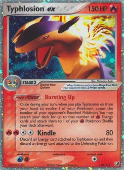 Tornupto-ex, Karte 110 aus EX Verborgene Mächte