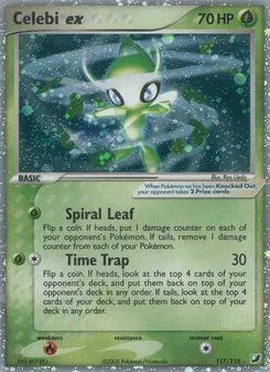 Celebi-ex, Karte 117 aus EX Verborgene Mächte