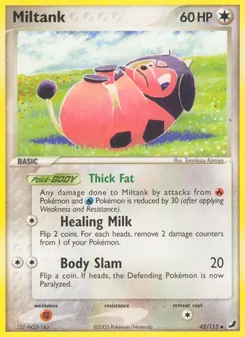 Miltank, Karte 42 aus EX Verborgene Mächte