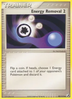 Energy Removal 2*, Karte 82 aus EX Verborgene Mächte