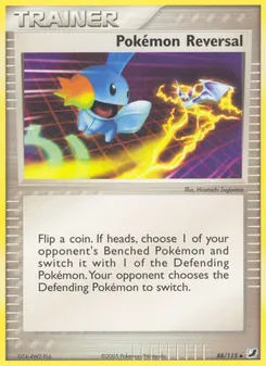 Pokémon-Umkehrung, Karte 88 aus EX Verborgene Mächte