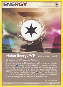Holon-Energie WP, Karte 106 aus EX Delta Species