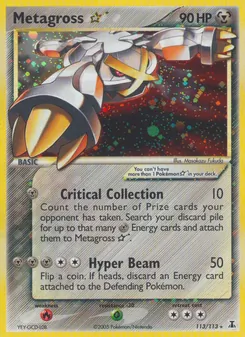 Metagross *, Karte 113 aus EX Delta Species