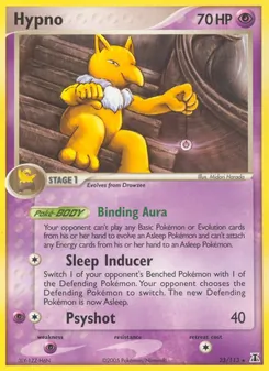 Hypno, Karte 23 aus EX Delta Species