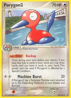 Porygon2, Karte 25 aus EX Delta Species