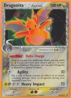 Dragoran δ, Karte 3 aus EX Delta Species